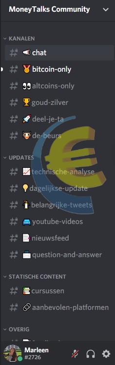 Overzicht MoneyTalks Community