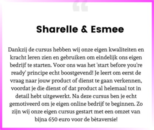 reactie-sharelle-en-esmee